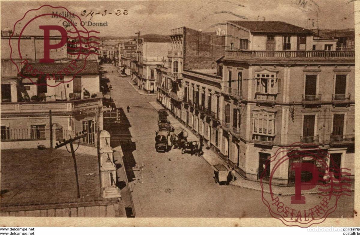 Postales: MELILLA. CALLE ODONNEL - Foto 1