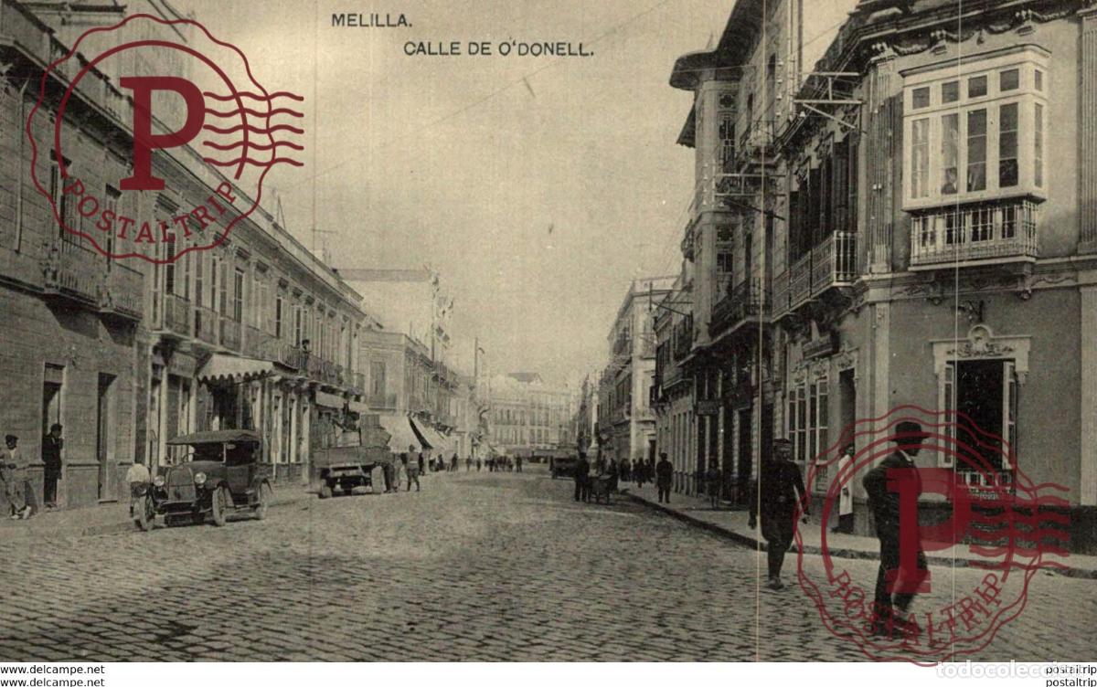 Postales: MELILLA. CALLE ODONELL - Foto 1