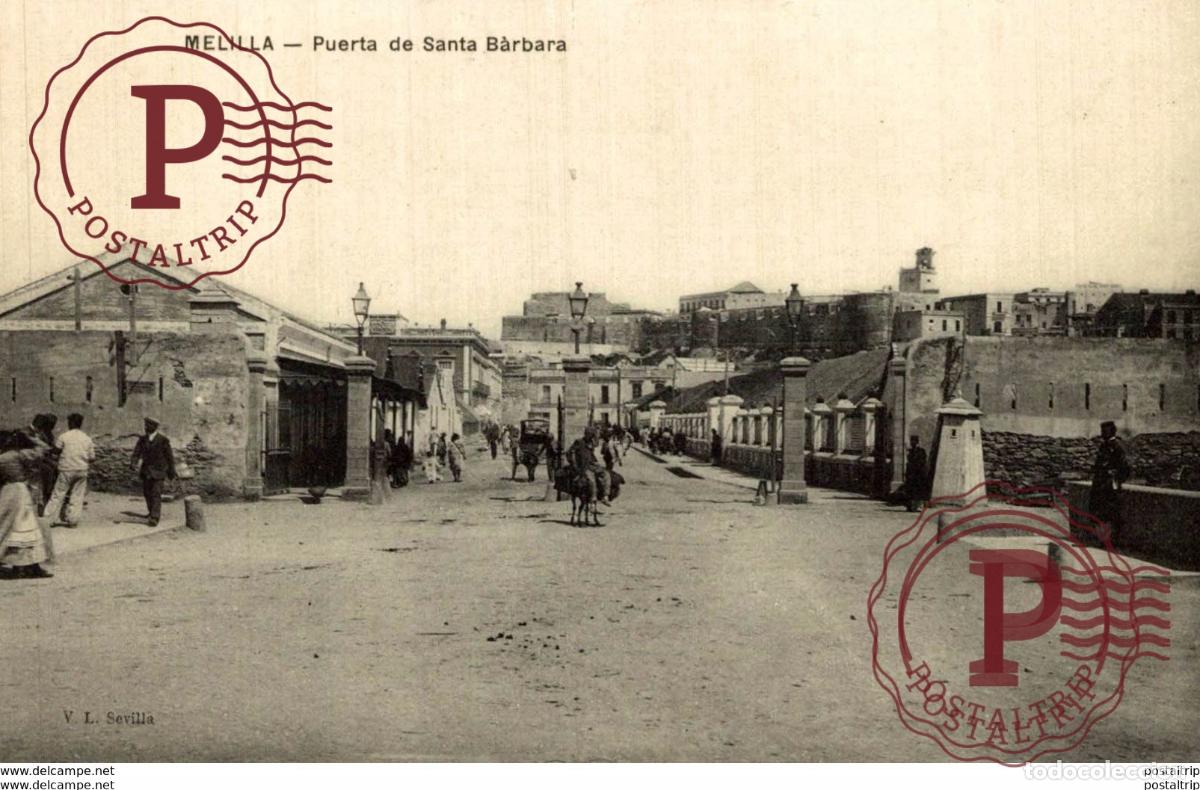 Postales: MELILLA PUERTA DE SANTA BARBARA - Foto 1