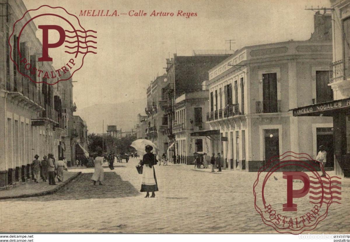 Postales: MELILLA CALLE ARTURO REYES - Foto 1
