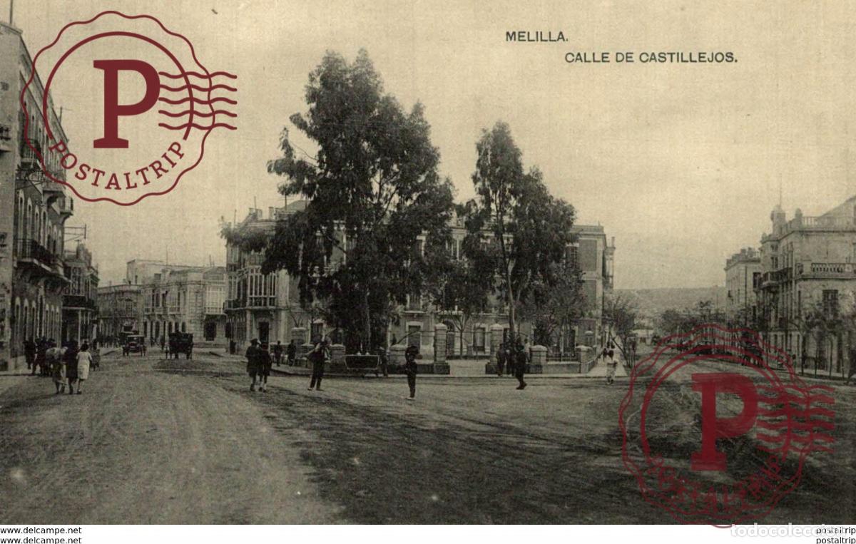Postales: MELILLA CALLE DE CASTILLEJOS - Foto 1