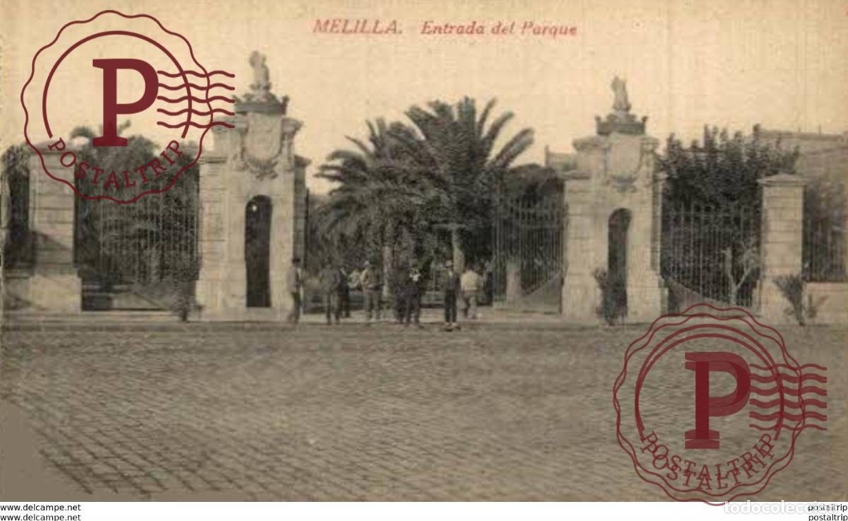 Postales: MELILLA. - ENTRADA DEL PARQUE - Foto 1