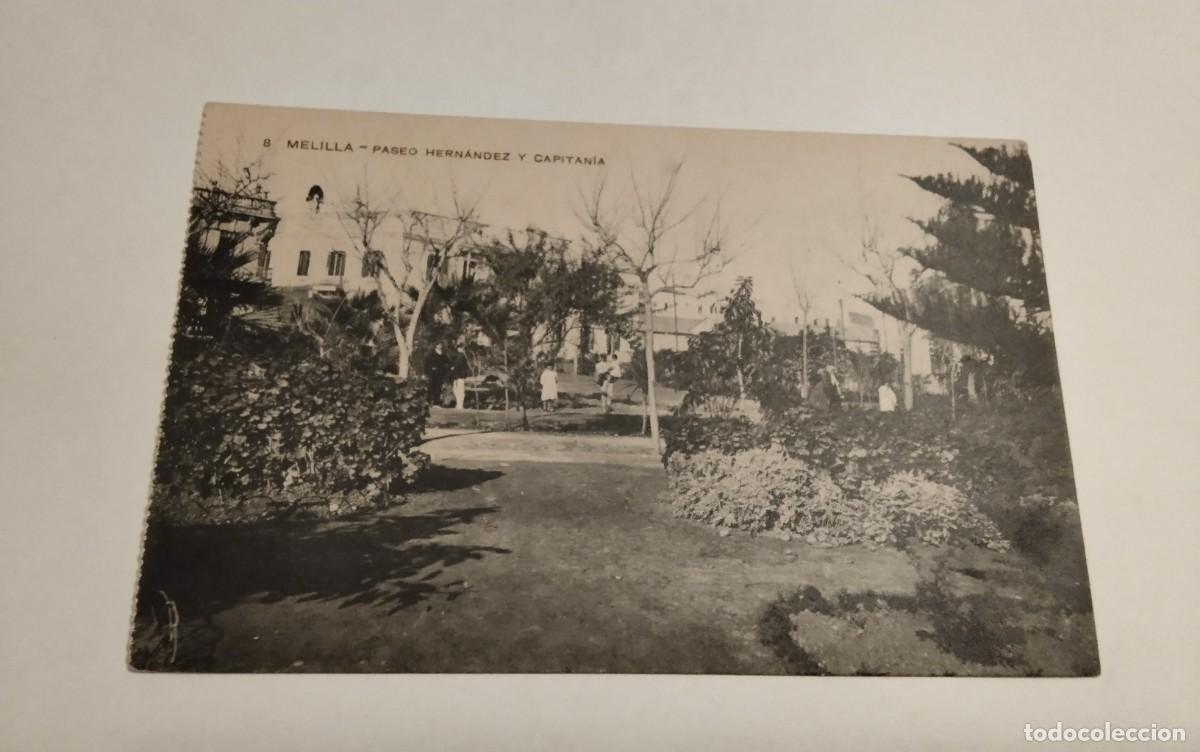 Postales: MELILLA , POSTAL ANTIGUA , BLANCO Y NEGRO - Foto 2