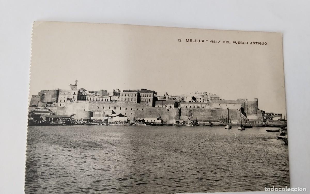 Postales: MELILLA , POSTAL ANTIGUA , BLANCO Y NEGRO - Foto 1