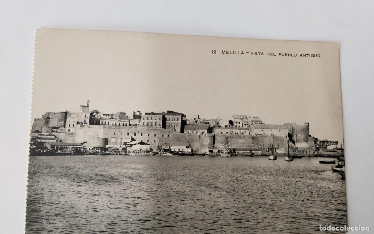 Postales: MELILLA , POSTAL ANTIGUA , BLANCO Y NEGRO - Foto 2