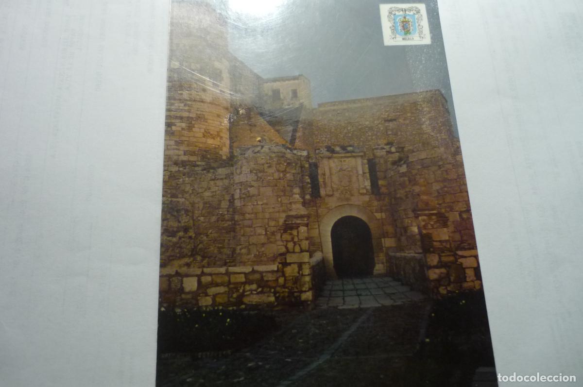 Postales: postal melilla puente y puerta santiago escrita cm