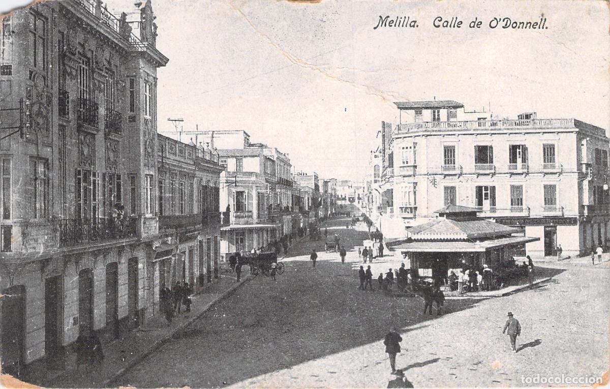 Postales: Postal de la Calle de ODonnell en Melilla, Espa&ntilde;a - Foto 1