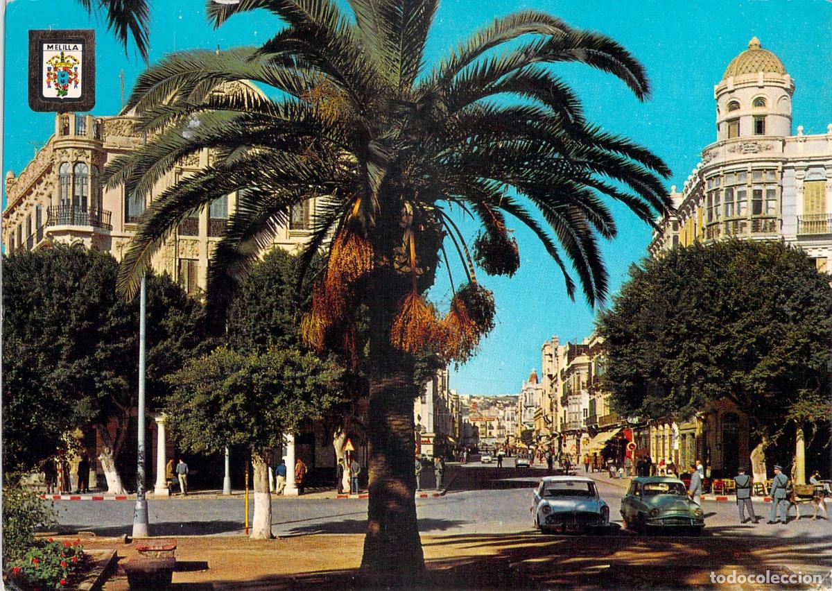 Postales: Postal Melilla Avenida del General&iacute;simo Escudo de Oro