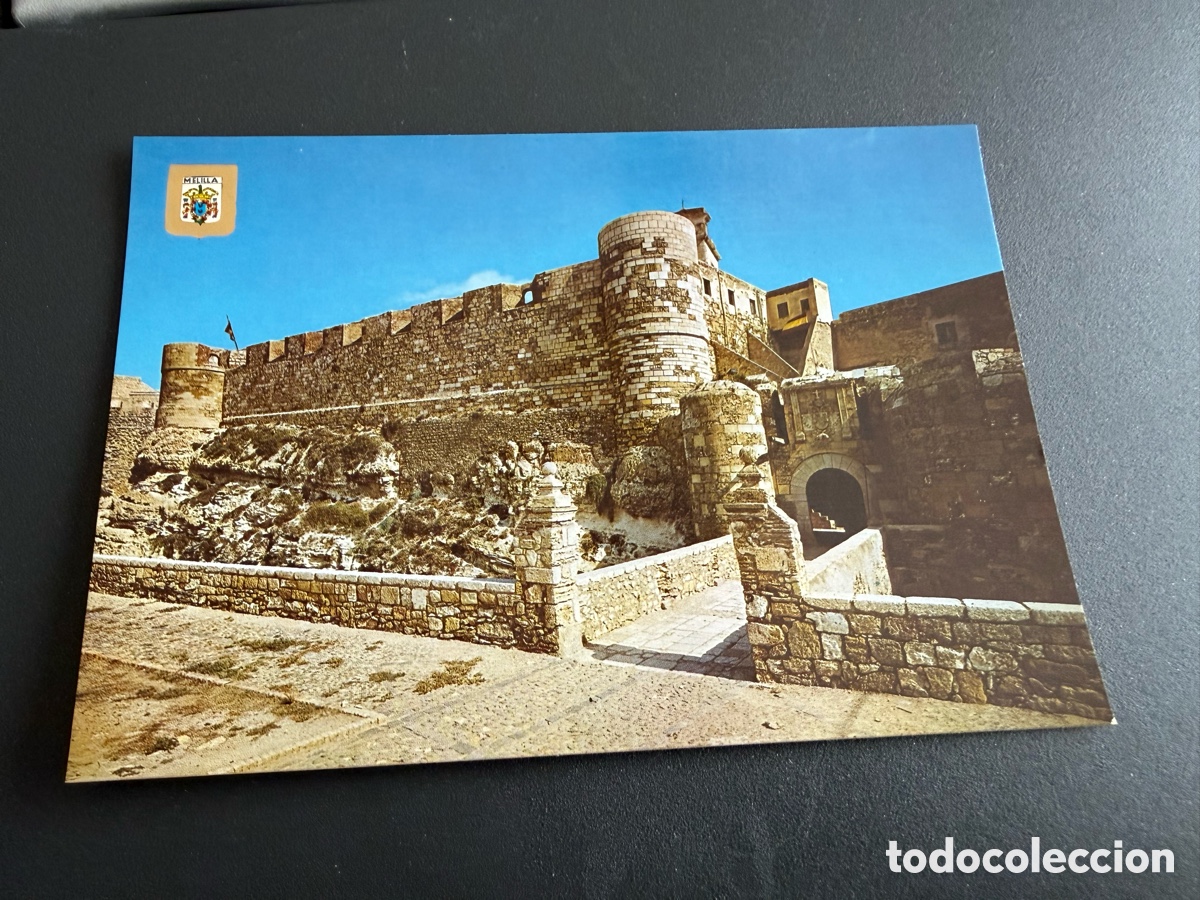 Postales: Postal. MELILLA. n 40. Puerta De Santiago y Muralla real