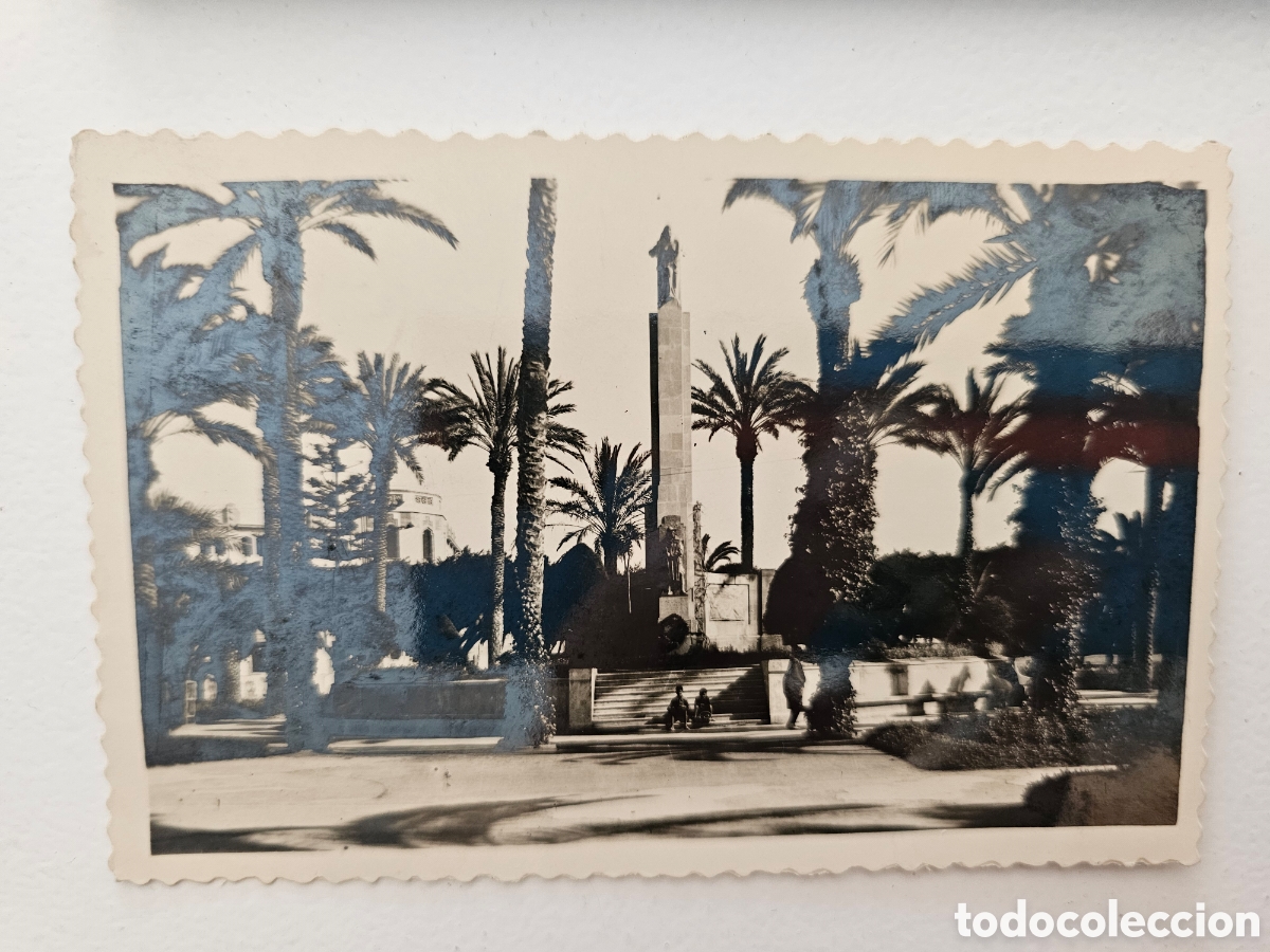 Postcards: Postal de Melilla n&deg;17 Plaza Espa&ntilde;a Emilia Calleja Arrabal Sau Valls 1957