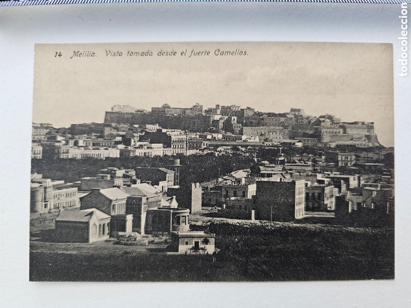 Postales: Postal de Melilla Vista desde Fuerte Camellos n&deg; 14