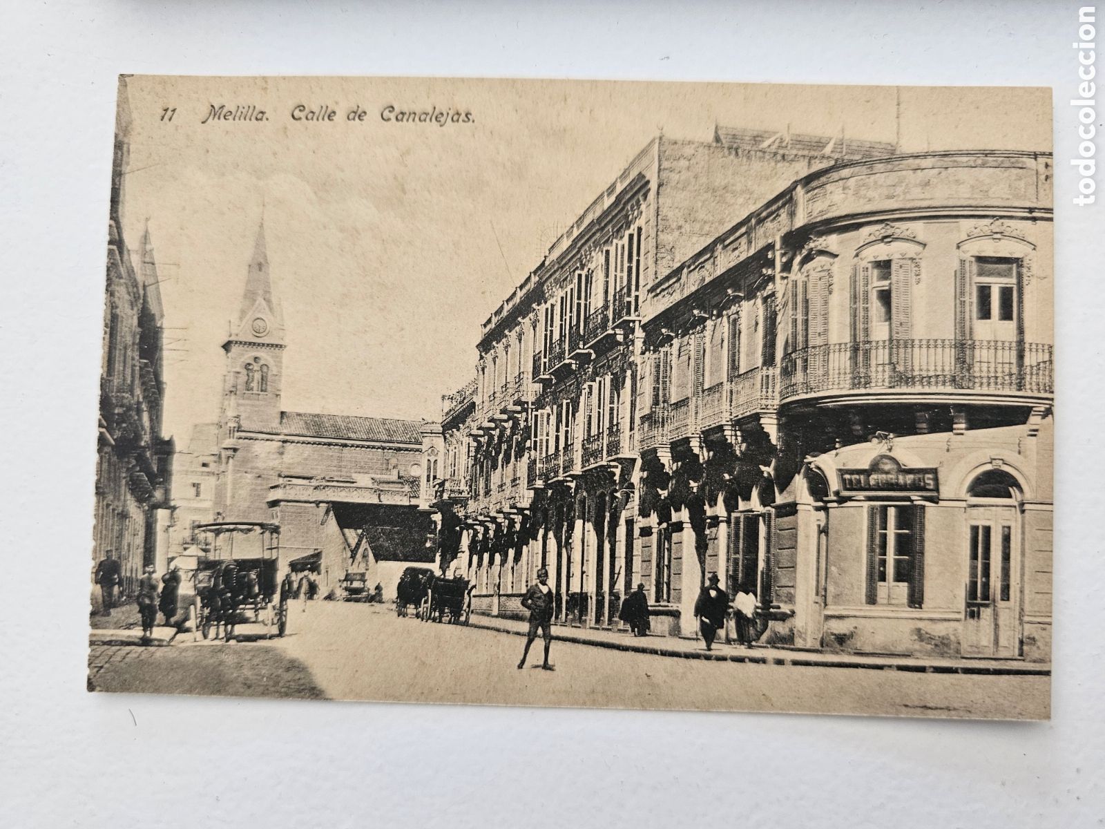 Postales: Postal de Melilla n &deg; 11 calle de canalejas