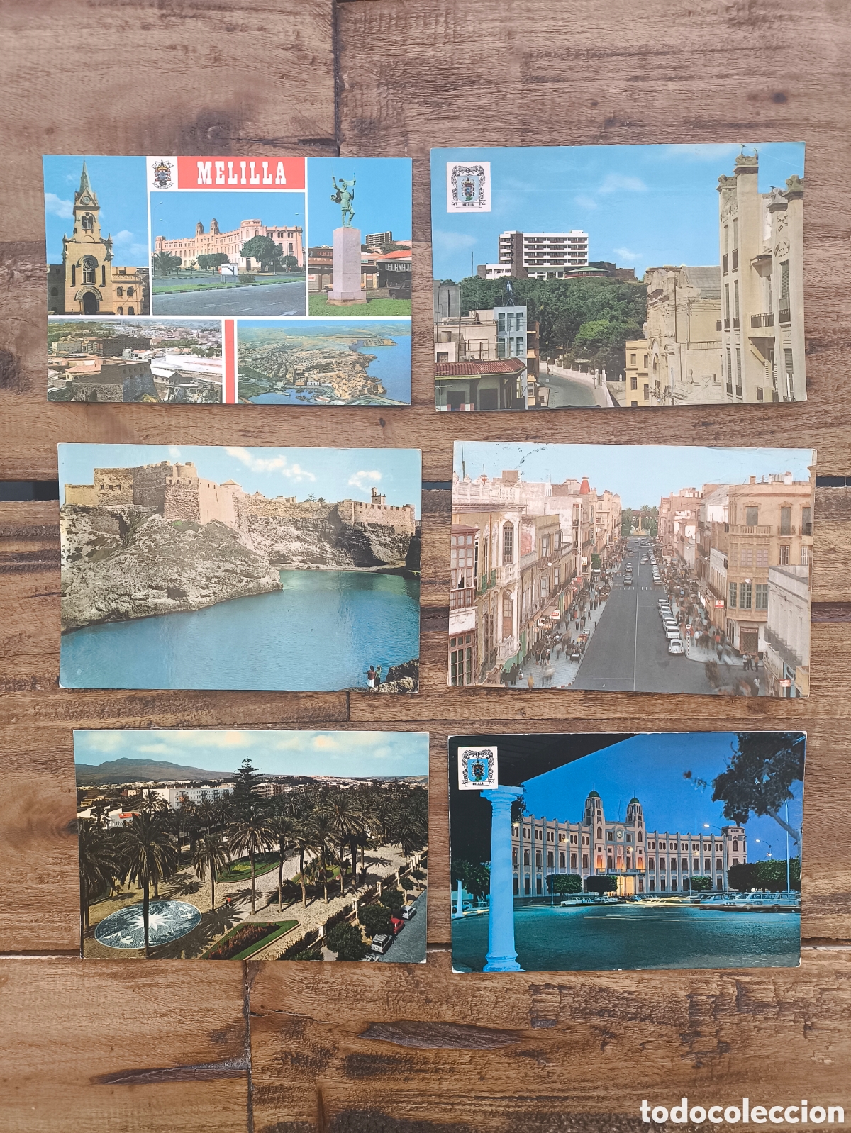 Postales: Lote de 24 postales de Melilla - Foto 2