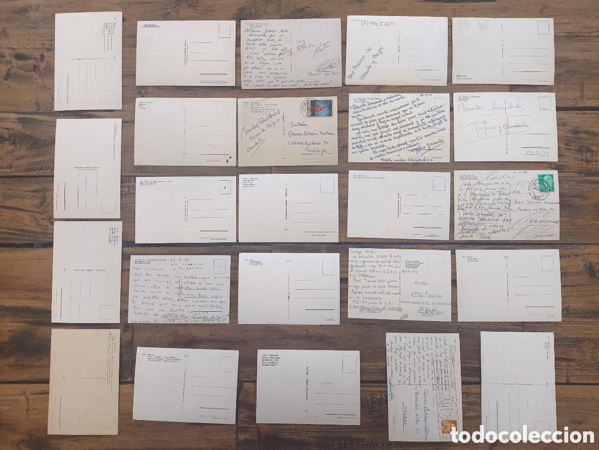 Postales: Lote de 24 postales de Melilla - Foto 6