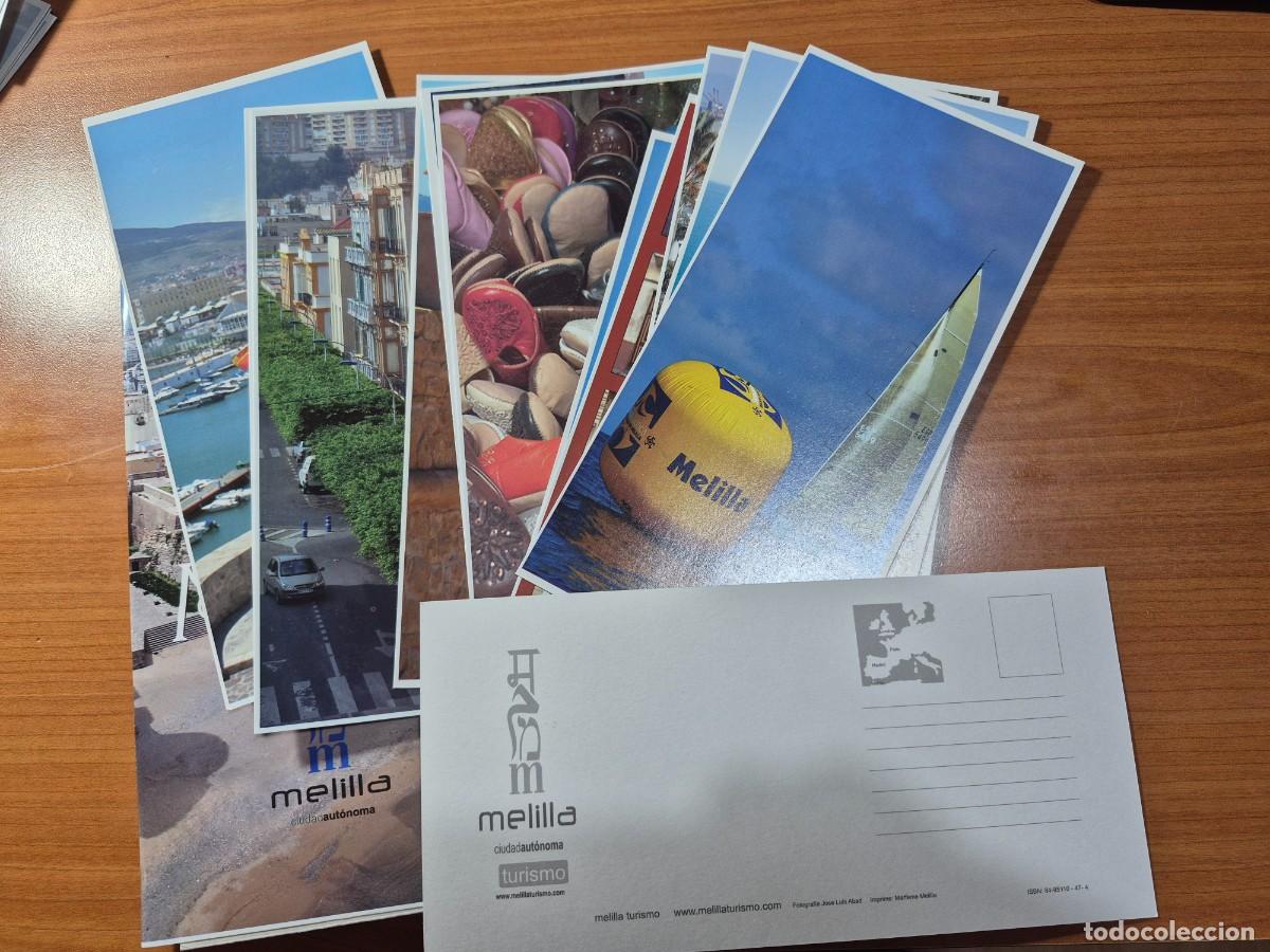 Postales: 12 Postales alargadas Melilla