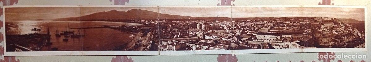 Postales: MELILLA. VISTA GENERAL. 5 POSTALES EN UNA TIRA. EDICI&Oacute;N M. V. POSTAL EXPR&Eacute;SS, MELILLA. SIN N&Uacute;MERO...