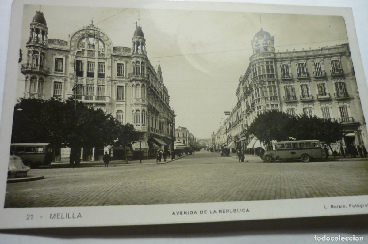 Postales: postal melilla av republica lfoto roisin