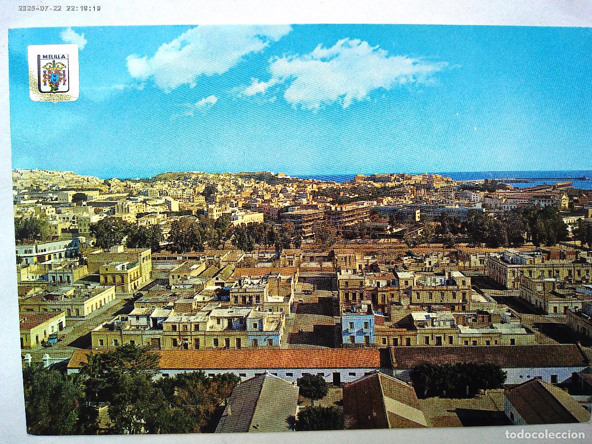 Cartes Postales: POSTAL DE MELILLA : VISTA PARCIAL . A&Ntilde;OS 60