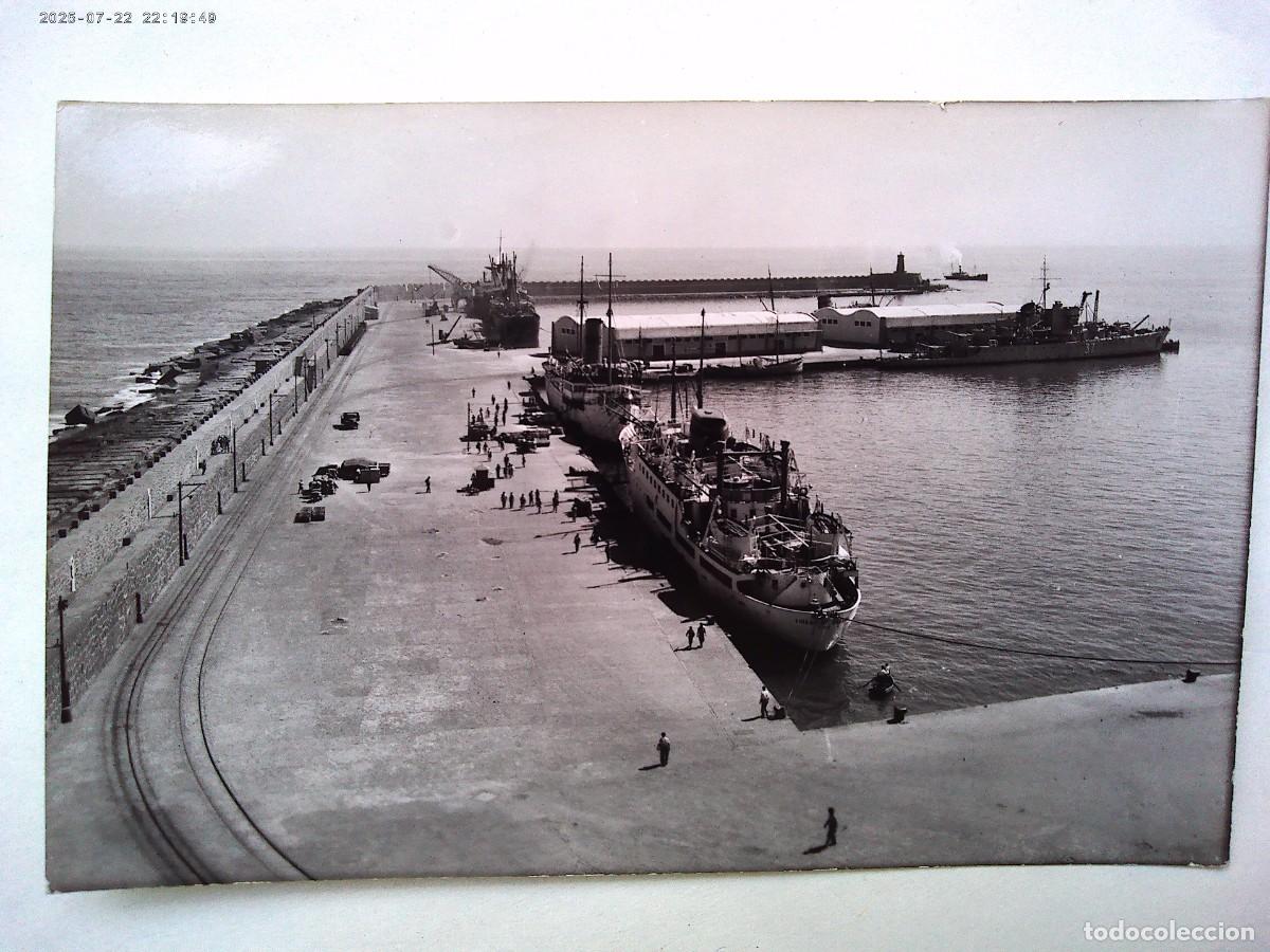 Postales: POSTAL DE MELILLA : PUERTO . FOTO IMPERIO, 1958