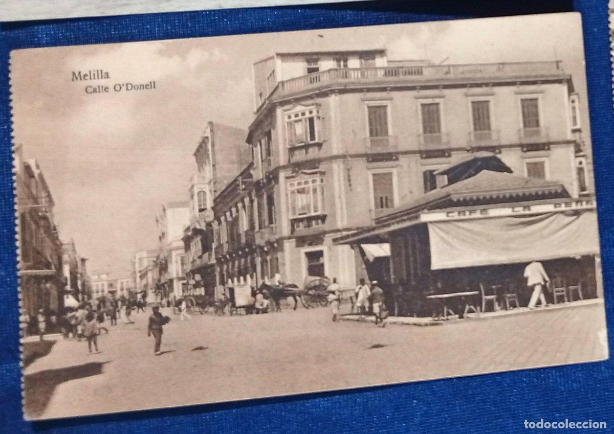 Cartes Postales: MELILLA. CALLE O' DONELL. EDICI&Oacute;N M.V. POSTAL EXPREX, MELILLA. N&ordm; 128.