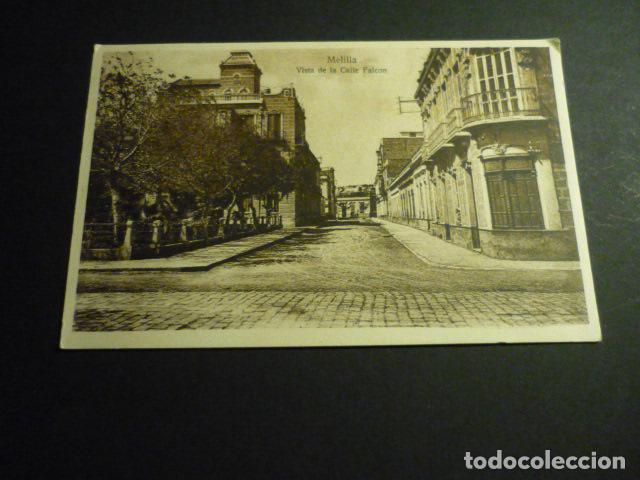 Postcards: MELILLA VISTA DE LA CALLE FALCON