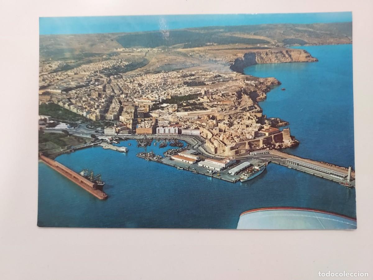 Postales: POSTAL MELILLA VISTA AEREA. 1978. CIRCULADA