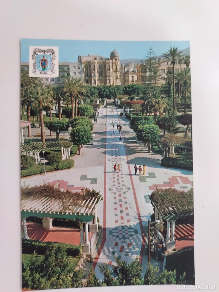 Postales: POSTAL MELILLA PARQUE DE HERNANDEZ. ESCRITA - Foto 1