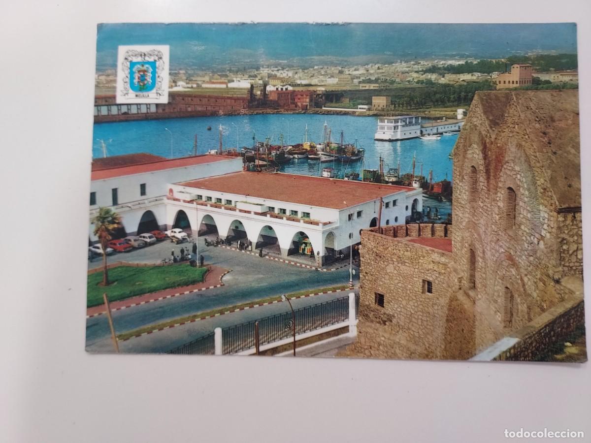 Postales: POSTAL MELILLA VISTA PARCIAL PUERTO. 1971. ESCRITA