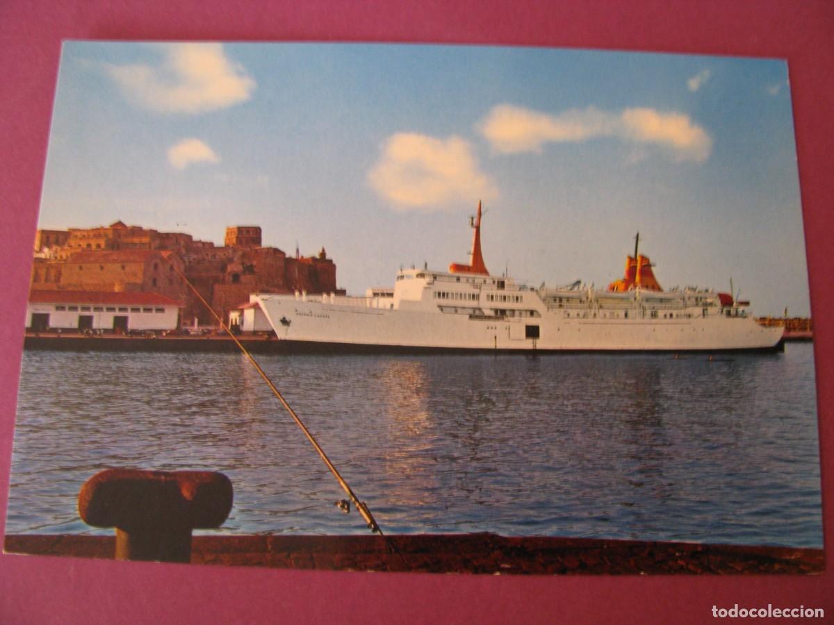 Postales: POSTAL DE MELILLA. VAPOR CORREO MALAGA. BEASCOA.