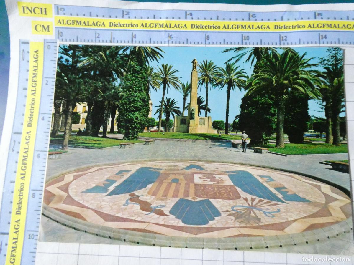 Postales: POSTAL DE MELILLA. A&Ntilde;O 1968. MONUMENTO AL SOLDADO DESCONOCIDO 1556 BEASCOA. 718
