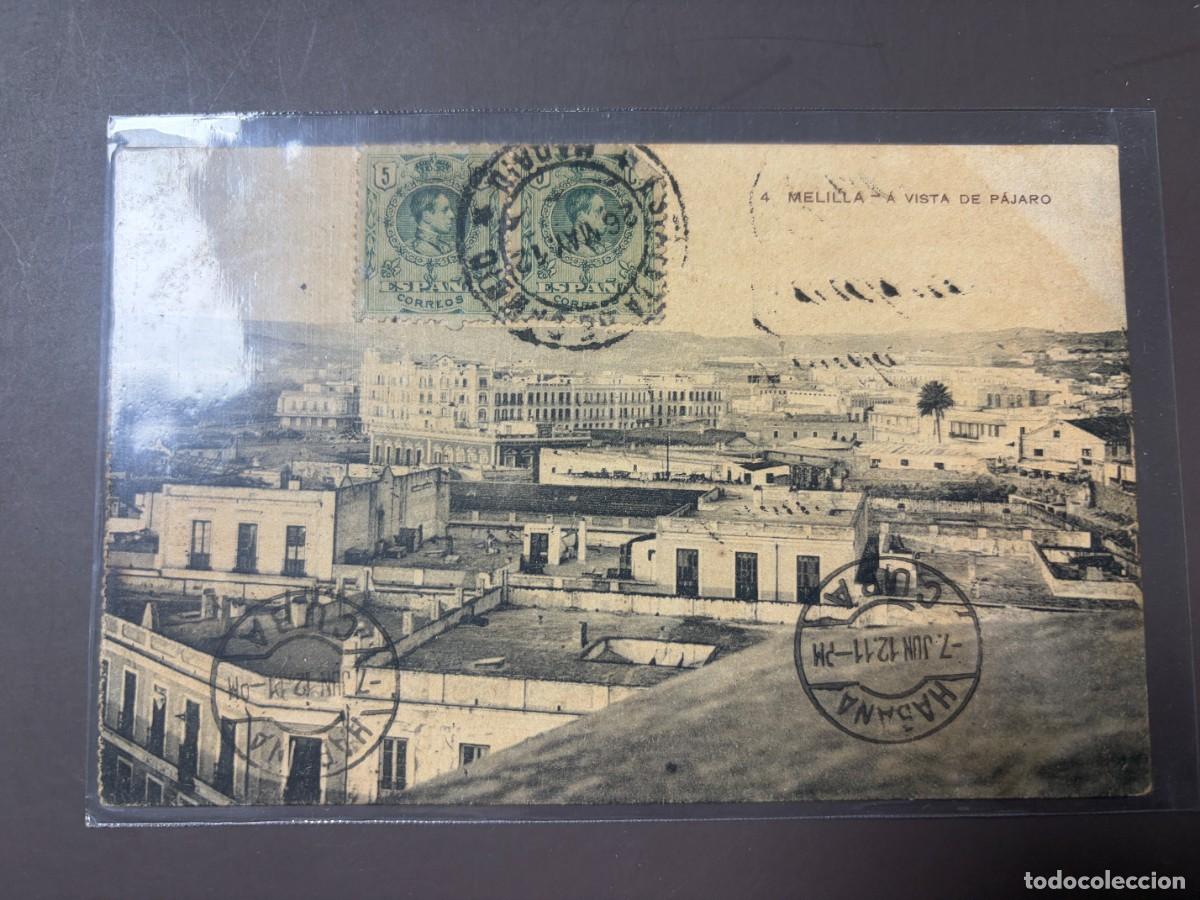 Postales: TARJETA POSTAL. MELILLA. 4.- A VISTA DE P&Aacute;JARO. EDICION RIF