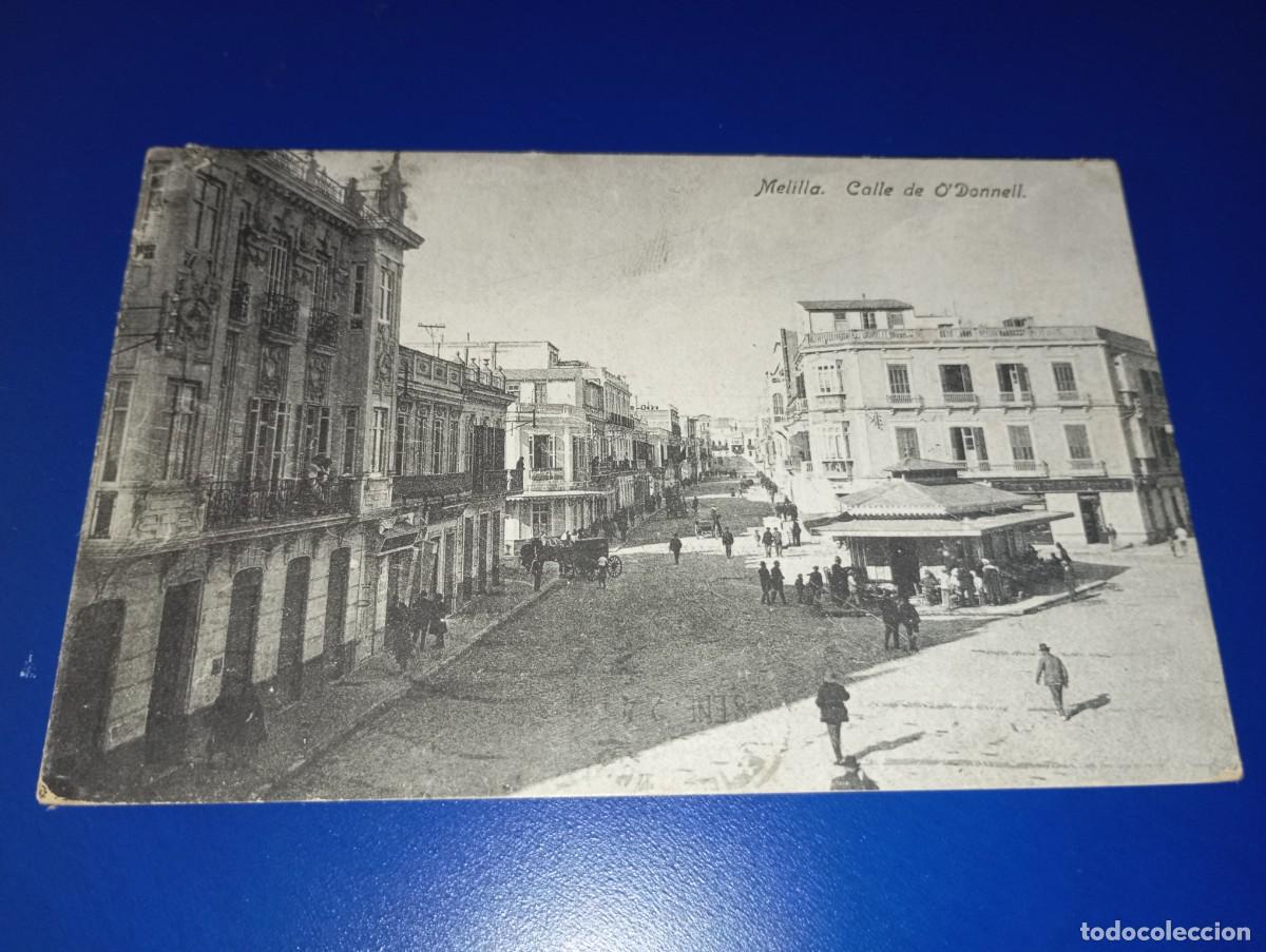 Postales: Postal Censura Gubernativa Melilla Calle de O'Donnell
