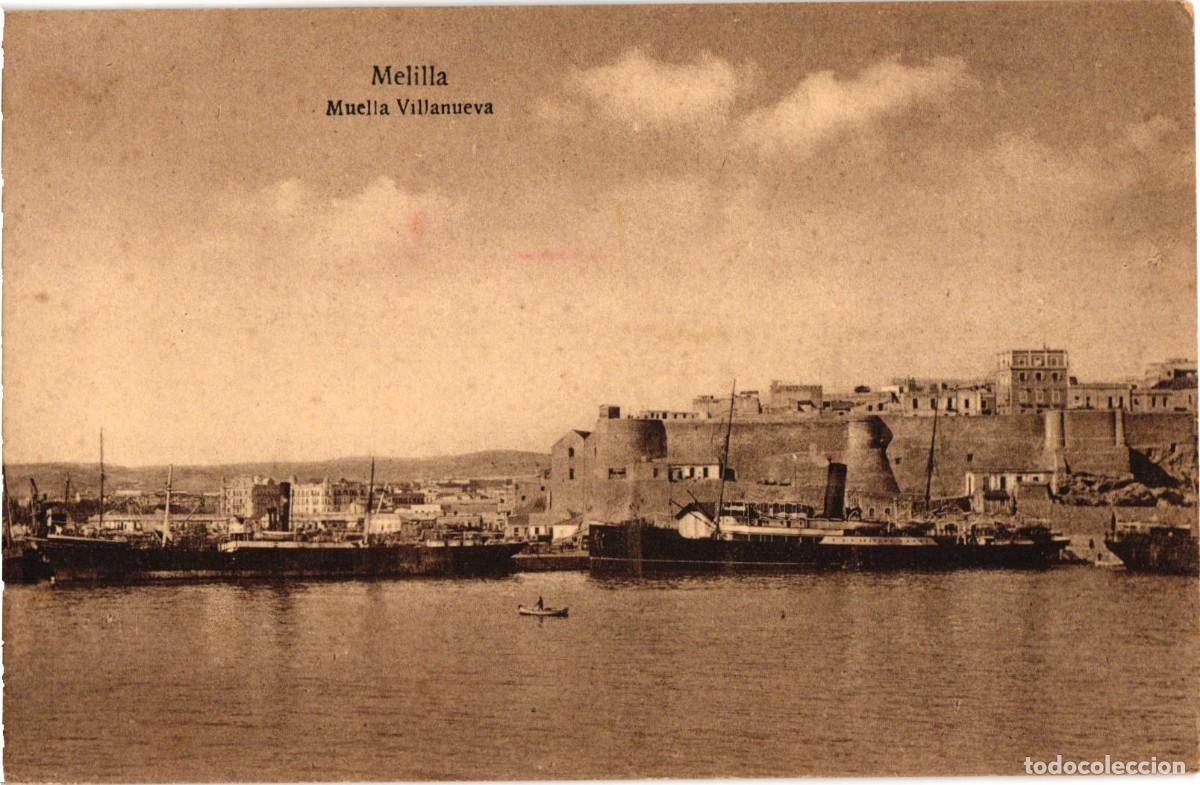 Postcards: Melilla Muelles Villanueva - Espa&ntilde;a