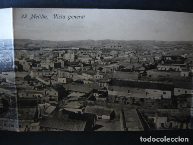 Postales: MELILLA VISTA GENERAL POSTAL CUADRUPLE - Foto 4