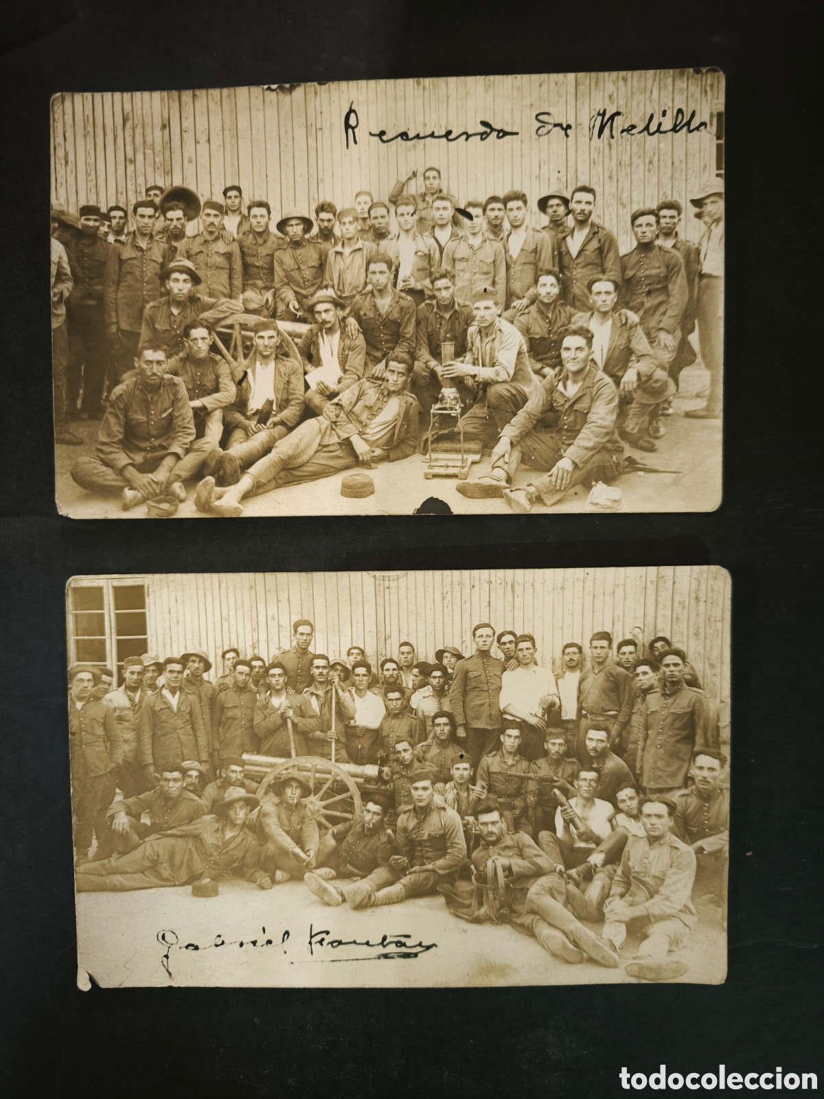 Postales: Guerra del Rif. Fotograf&iacute;as postales antiguas. Melilla, A&ntilde;os 20