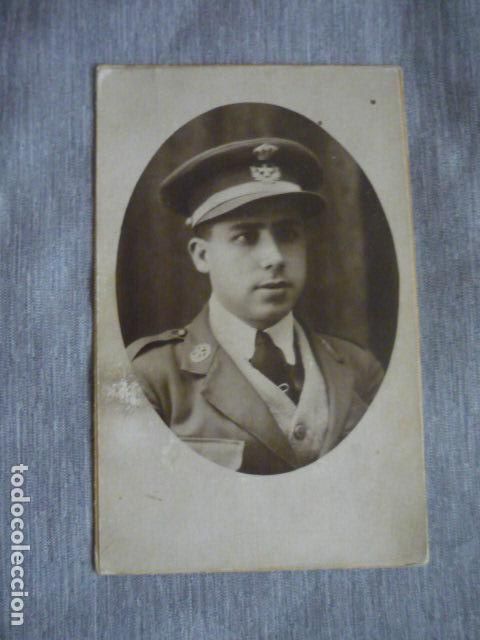 Postcards: MELILLA RETRATO SOLDADO SANIDAD MILITAR 1922 RICARDO GOMEZ FOTOGRAFO