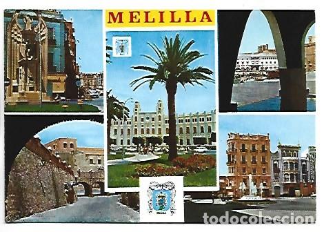 Postales: CINCO VISTAS DE MELILLA