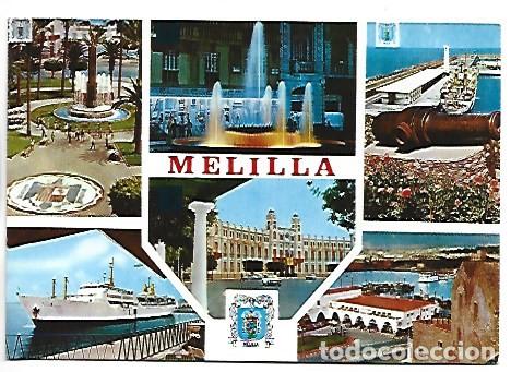 Postales: SEIS VISTAS DE MELILLA