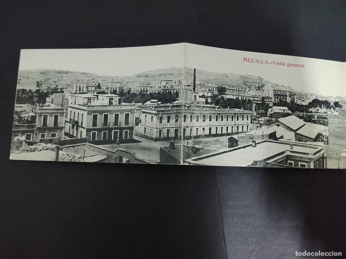Postales: Postal de Melilla. Vista general. Postal triple - Foto 3