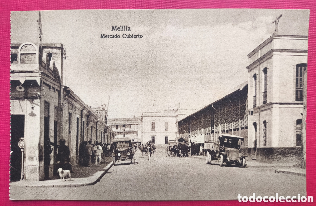 Postales: MELILLA MERCADO CUBIERTO POSTAL ED. EXPRES C. 1920