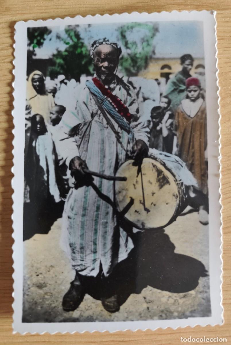 Postales: POSTAL MELILLA 1961 ESCRITA MUSICO MARROQUI