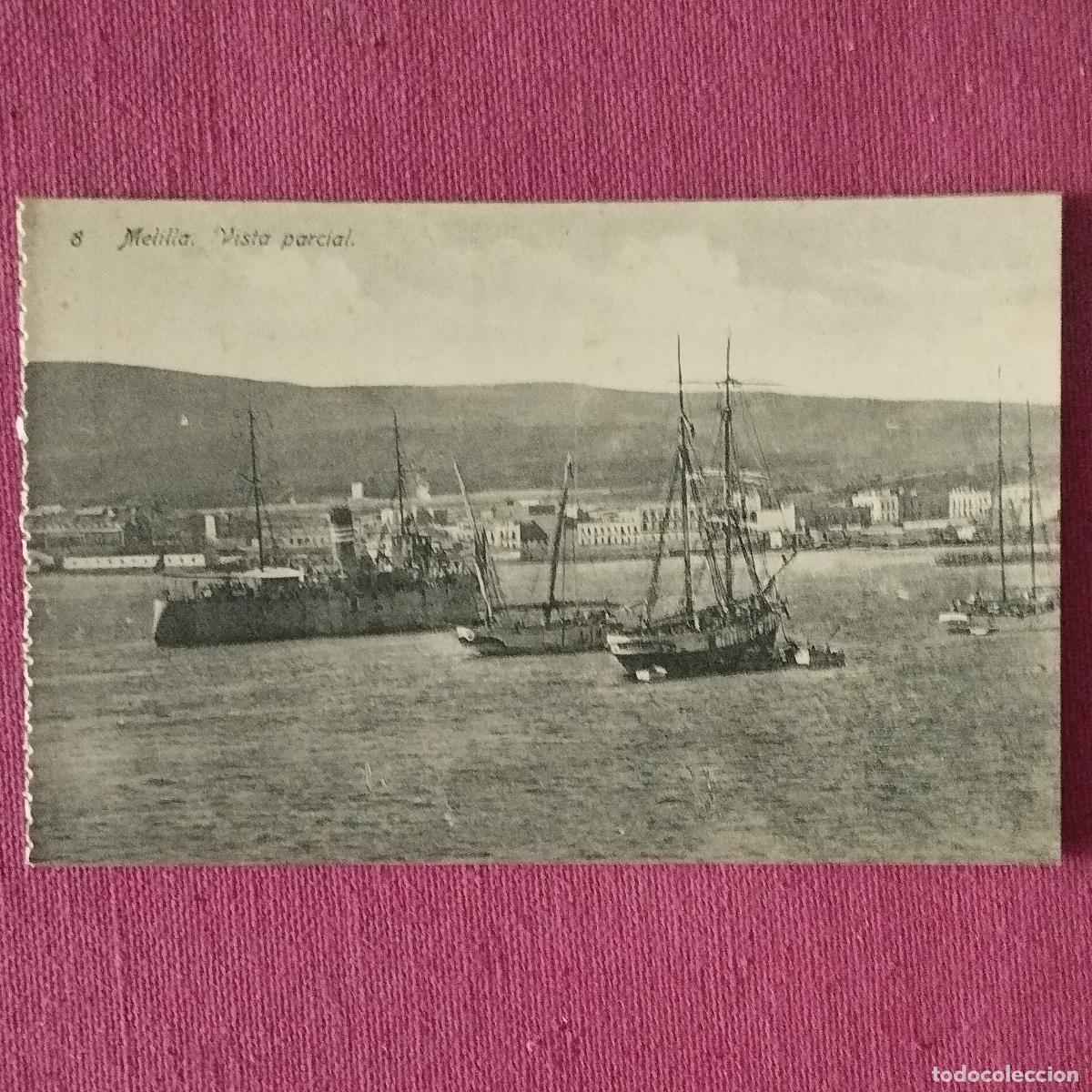 Cartes Postales: MELILLA - VISTA PARCIAL - BARCOS