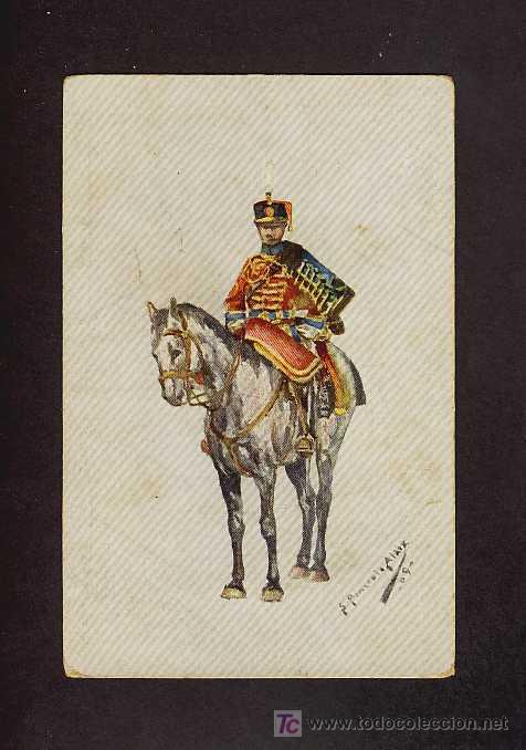 Postales: Postal ilustrada de tema MILITAR - Foto 1
