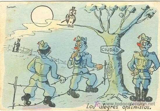 Postales: CAMPAMENTOS DE LA IPS. POSTAL HUMOR&Iacute;STICA. - Foto 1