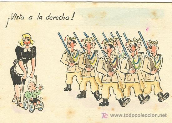 Postales: CAMPAMENTOS DE LA IPS. POSTAL HUMOR&Iacute;STICA. - Foto 1