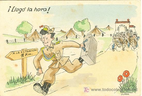 Postales: CAMPAMENTOS DE LA IPS. POSTAL HUMOR&Iacute;STICA. - Foto 1