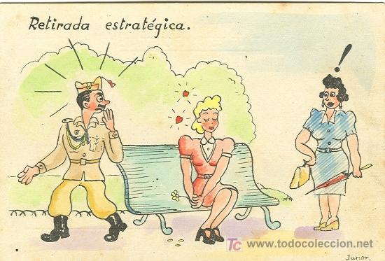 Postales: CAMPAMENTOS DE LA IPS. POSTAL HUMOR&Iacute;STICA. - Foto 1