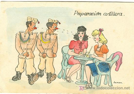 Postales: CAMPAMENTOS DE LA IPS.  POSTAL HUMOR&Iacute;STICA. - Foto 1