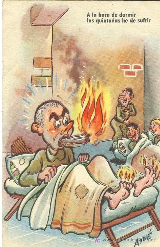 Postales: SERVICIO MILITAR. POSTAL HUMOR&Iacute;STICA. - Foto 1