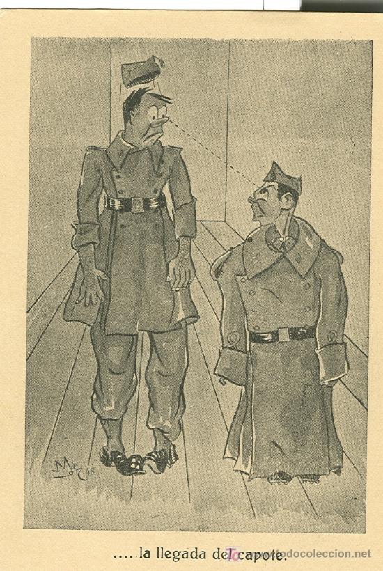 Postales: SERVICIO MILITAR. POSTAL HUMOR&Iacute;STICA. - Foto 1
